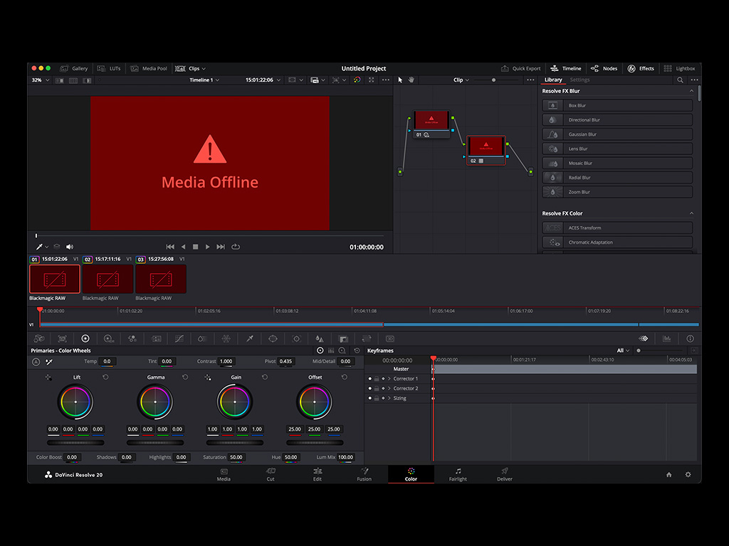 Post-production work