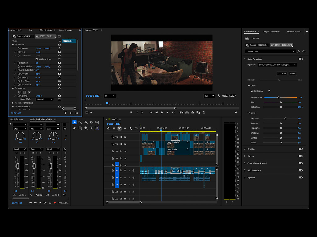 Post-production work