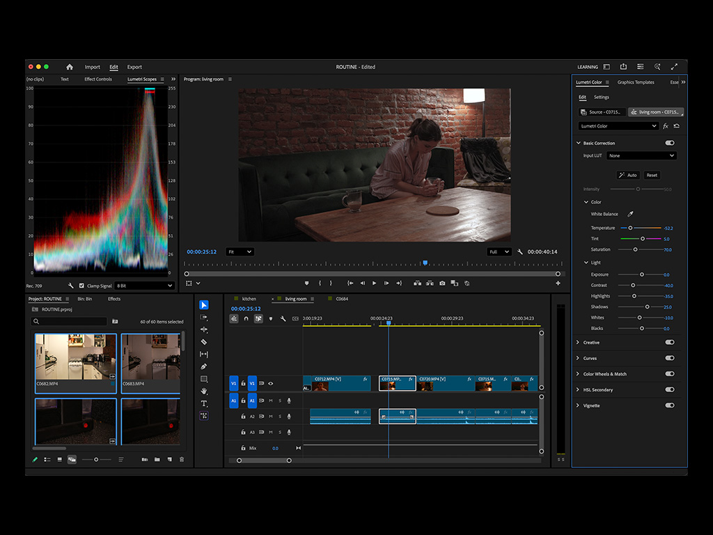 Post-production work